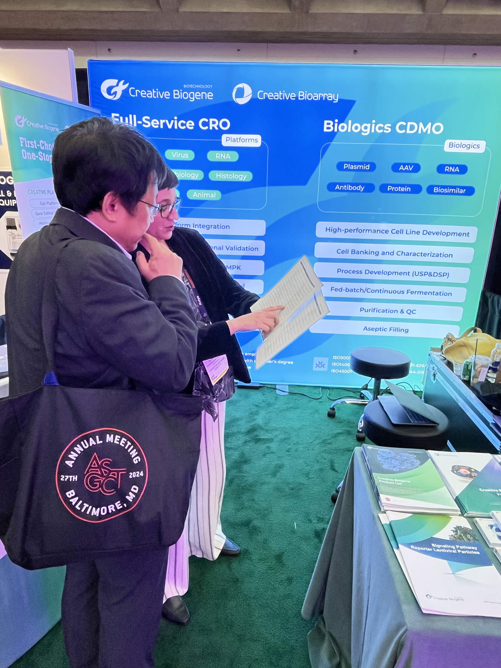 Meet Creative Bioarray at ASGCT 27th Annual Meeting