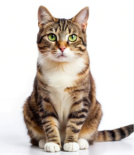 Illustration of feline anatomy or cat tumor cell culture