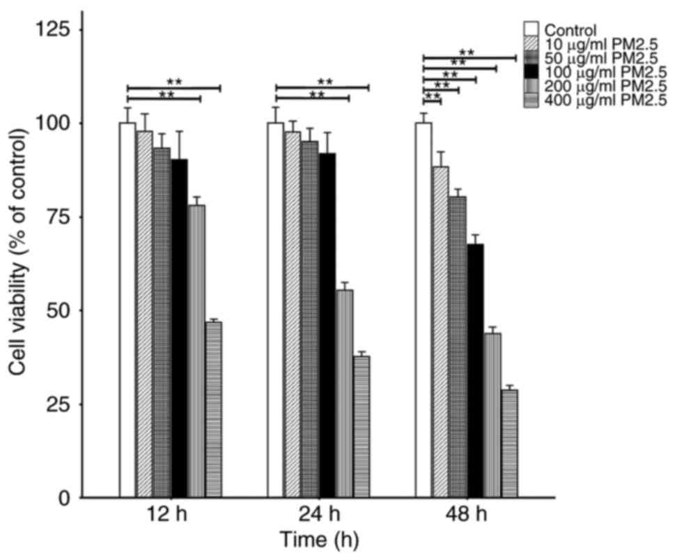 Cell viability assayed using a Cell Counting Kit-8.