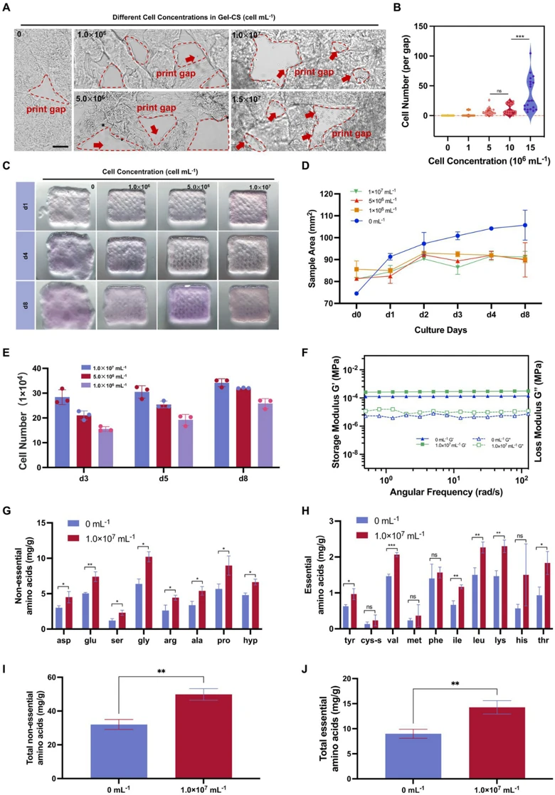 Fabrication and evaluation of porcine fibroblast-based cultured meat.